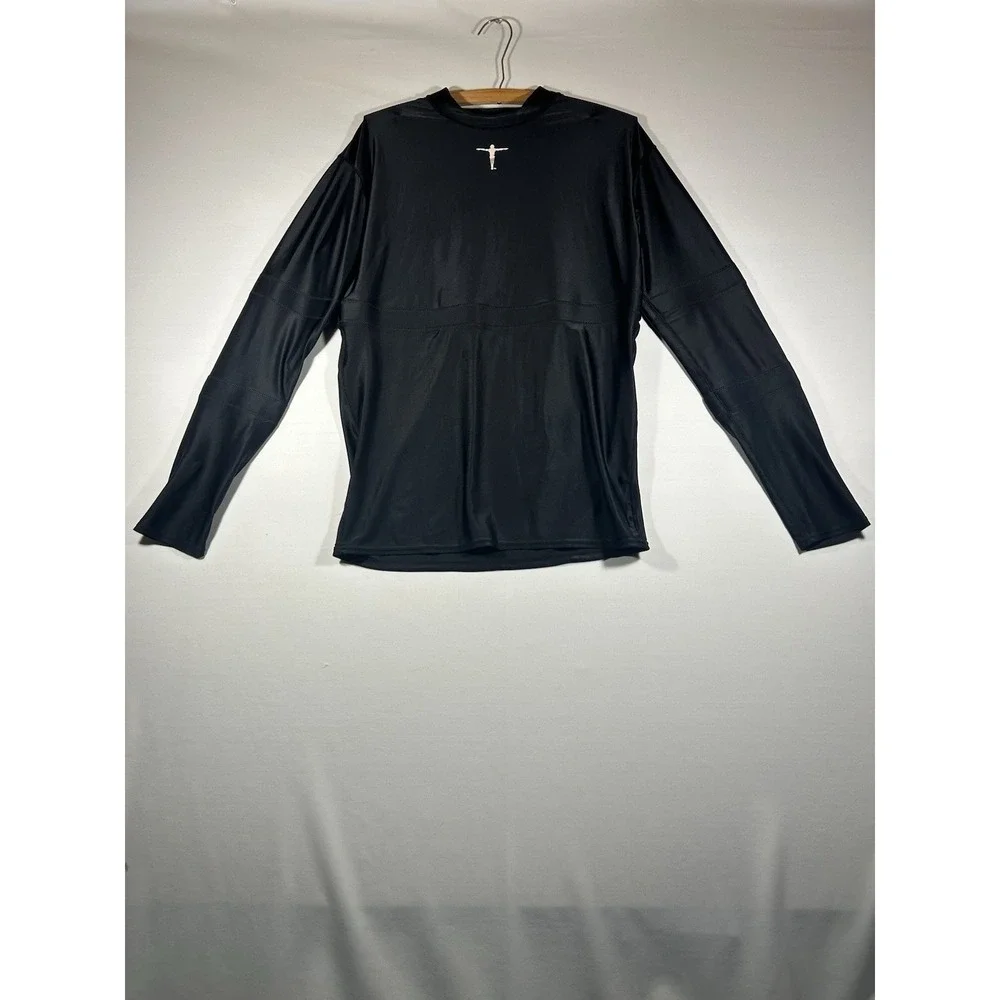 Pro Scepter Compression Shirt Mens Large Black Athleisure Training Base Layer